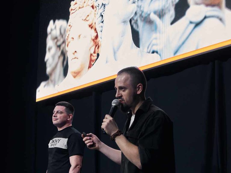 Александр Ковригин на сцене DAO EVENT